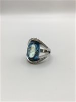 Anello Donna Anello in oro e pietre in Oro Topazio VAR AN Soma Gioielli OB/TOP/BR